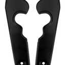 Motorcycle Rear Fender Struts Short Mudguard Support Bracket for Harley Sportsters Iron XL 883 1200 48 72 Roadster (Matte Black)