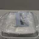 Dishpan for Washing Dishes, 2.4Gal/9L Wash Basin with Draining Plug Carry Handles, Collapsible Bucket for Cleaning, Portable Sink, Foldable Plastic Tub (1 x 9L, Gray)