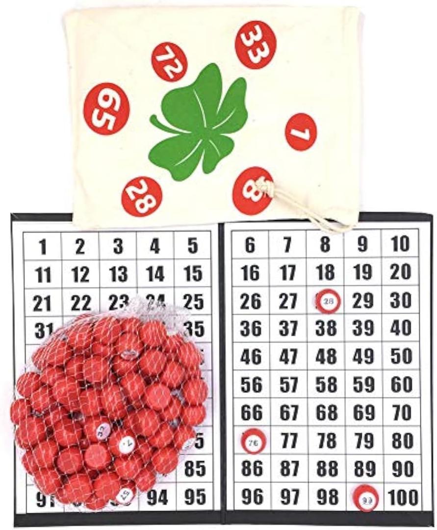 Tapp Collections Raffle Balls Number Set (1-100) - Balls with Flat Surface + Foldable Checkerboard + Drawstring Canvas Bag