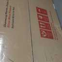 OKPAL Brushed Nickel Bathroom Mirror for Wall 28 x 36 in, Rectangular Metal Framed Silver Mirror for Vanity Beveled Round Corner Aluminum Alloy Rectangle Modern Mirror(Horizontal/Vertical)