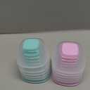 12 Pack Baby Food Storage Containers 4 oz, Baby Silicone Food Jars with Ventilation Valve, Snack Containers with Leak Proof Sealing Lid Microwave Safe, Suitablefor Nurseries, Schools and Travel