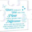 Pack of 4 Appreciation Gifts for Mentor Nurses Teachers Doctors Employee Boss Family Friends Retirement Party Decorations for Coworkers Inspirational Acrylic Gifts for Women