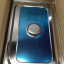 Hotel Pan, Full Size Steam Table Pan 2.5" Deep Stainless Steel With Lid 20.8" L x 13" W Anti-Jam Buffet Commercial (4 Pack)