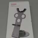 Hair Dryer Stand Holder 360 Degree Rotation Lazy Adjustable Height Hands-Free Compatible with Compact Styling Tools Blow Dryer Holder for Countertop