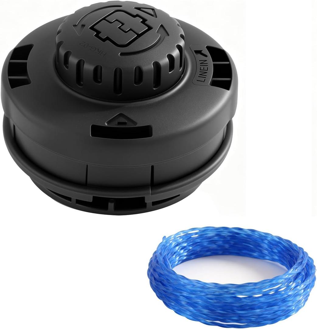 THTEN KTHA 1040-03 Trimmer Head Compatible with Kobalt 40V KST 1040A-03,KST 1040B-03,KST 224A-03,KST 224B-03,KST 1540-06,KST 2540-06, KST 2580-06,KST 1341-06 String with 0.080 inch Pre Cut Line