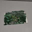 SIMISI RIBBON 24Pcs Green Christmas Velvet Ribbon Bows Decorations Xmas Ornaments Vintage Decor for Tree, Wreath, Garland (3/8'' Width, 5 * 7 inch)