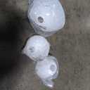 Floor Lamp Black, Standing Lamp, 71" Tall Lamps for Living Room, 3 Way Switch, Plastic Lampshade, Torchiere Floor Lamp with Reading Lamps, Modern Pole Lamps for Bedroom Kids Room E26 Base(No Bulb)