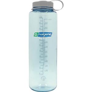 Nalgene Sustain Tritan BPA-Free Water Bottle Made with Material Derived from 50% Plastic Waste (using ISCC certified mass balance), 48 OZ, Wide Mouth, Seafoam