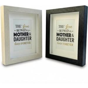 2 Pack 6x8 Wood Picture Frame Deep Molding Photo Frames Natural Woodgrain for Tabletop and Wall Mount Vertical & Horizontal (Oak+Carbonized Black)