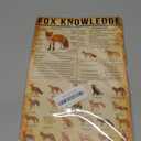 Fox Knowledge Metal Tin Signs Types Of Foxes Vintage Posters School Education Living Room Bathroom Kitchen Home Art Wall Decor Plaque Gifts