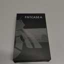 2 x FNTCASE for iPhone 13 Phone Case: Clear Phone Case Magnetic Military Grade Drop Protection Anti Yellowing Cell Phone Cover- Rugged Shockproof Protective Bumper (D-Blue Magnetic)