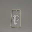 SUPFINE Magnetic for iPhone 14 Case & iPhone 13 Case (Compatible with MagSafe)(Military Grade Drop Protection) Slim Translucent Matte Shockproof Phone Cover,Antique White