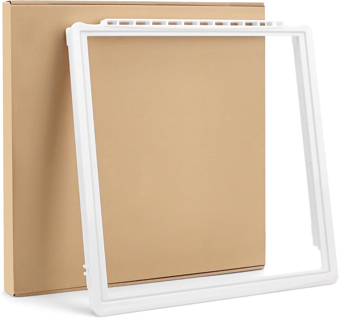 UPGRADE 241969501 Refrigerator Shelf Frame Without Glass Compatible for Frigi.daire 241969501/Frigi.daire Part 241969501 of FFSS2615TS3, FGSS2635TF1, FFSS2615TS0-by MIFLUS