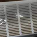 Steel Return Air Grill,Return Air Vent Cover (Duct Opening) Cold Air Return Vent Cover for Wall or Ceiling (16"W x 10"H Duct Opening)