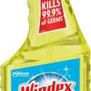 Windex Multipurpose Cleaner Disinfectant Spray Bottle, Packaging Designed to Prevent Leakage and Breaking, Surface Cleaning Spray, Citrus Fresh Scent, 23 Fl Oz