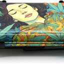 Metal Rolling Tray, Foldable Cone Loader Tray Pre Roll Machine for King Size &1 1/4 Size Pre Rolled Cones Filler Funnel Double Rolling Tray with Full Accessoris (Yellow)