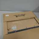 14x22 Picture Frame Set of 2, Rustic Black Wood Style - Display 14 x 22 Picture without Mat or 12x18 Picture with Mat, Wall Mounting Horizontal and Vertical