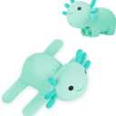Huggers Axolotl,Stuffed Axolotl Slap,Cute Animal Book Buddy Slap,Fun Axolotle Toys for Boys and Girls.Green