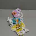 Jollywoods 3 Pack Washable Female Dog Diaper Onesie Sanitary Pantie with Adjustable Suspender, Reusable Fixed Diapers, Super Absorbent Leakproof for Small Medium Large Dog in Heat Cycle XS/S