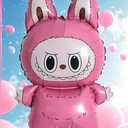 PINK Bunny Monster Balloon