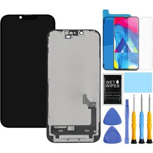 for iPhone 16e Screen Replacement for iPhone 16e Screen Replacement kit for iPhone 16e LCD Display digitizer A3212 A3408 A3410 A3409 Touch Screen Assembly with Repair Tools