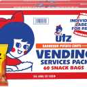 Utz Potato Chips, Barbeque - 1 Ounce (Pack of 60), Crispy Potato Chips Made from Fresh Potatoes, Crunchy Individual Snacks to Go, Cholesterol Free, Trans-Fat Free, Gluten Free Snacks, Best By: 03/09/26