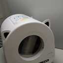 Self Cleaning Litter Box, 68 L Automatic Cat Litter Box for Multiple Cats, Robot with Dual Safety Protection, APP Control, Odor Removal Smart Litter Boxes, 2 Roll Trash Bags (White)