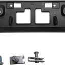 Front License Plate Frame Tag Holder Mounting Bracket Fits for 2021 2022 2023 Nissan Rogue Textured Black Replace 962106RR0A