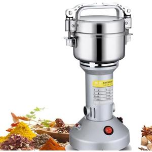 Stainless Steel Grain Mill - Electric 950W High-speed Grinder for Corn, Wheat, Pepper, Coffee Bean