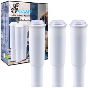 EXCELPURE Coffee Machine Water Filter Replacement, Compatible With Jura Clearyl White, Capresso C1000/ C3000 and Jura S7/ S9 (3 Pack)