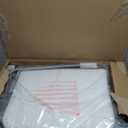 Bassinet Bedside Sleeper, 3-in-1 Baby Bedside Bassinet, 5 Height Adjustable Rocking Baby Crib, Breathable Full Mesh, Mosquito Net, Storage Basket, Stable and Secure Bassinets for Newborn Infantm, Standard Grey