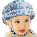 Baby Helmet for Crawling & Walking - Head Protector for Infants, Soft Cushion Safety Headguard, Toddler Inflatable Helmets 6-12 Months (Shark)