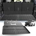 Cartist Cargo Mat & Backrest Mat Fits for Ford Expedition max 7&8 Seats 2025 2026 (Only Fit Max) All Weather Rear Cargo Liner for Expedition max Accessories for Ford Expedition max 25-26