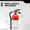 Kidde Commercial-Grade Fire Extinguisher for Office, Schools, Rechargeable, 2A10BC