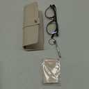 FONHCOO Blue Light Blocking Glasses Women Men TR90 Round Computer Eyeglasses (Coffee)