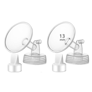 Momstouch 13mm Flange and Duckbill Valve Compatible with Spectra S1 S2 9 Plus Breastpump Replacement to Spectra Pump Parts, Not Original, Replace Accessories.