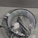 Smart LED Table Lamp, 4-in-1 Wireless Charger, Night Light, Alarm Clock, and Bluetooth Speaker with App Control for Bedroom, Office, and Home Decor (Black)