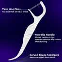 RAZOKO Orthodontic Flossers for Braces, Ortho Dental Floss Picks, Braces Flossers for Kids Teeth & Adults, Unflavored, 75 Count (Pack of 3)