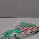 Christmas Solar Pathway Lights Outdoor Decorations,10 Modes 78 LED Outdoor Christmas Tree Solar Candy Stake Lights, Waterproof Colorful Xmas Decorations for Patio Yard Walkway Lawn Decor 6 Pack