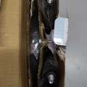 Toilet Paper Holder Stand, Bathroom Toilet Paper Roll Holder Stand with Reserve, Standing Toilet Paper Holder with Storage,Toilet Paper Roll Holder for 4 Rolls, Black