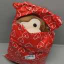 MorisMos Big Monkey Stuffed Animal Plush Toy, 23.6"~35.4" Stretchable Long-Legged Monkey Toy Gift for Kid Adult, Microwavable Heating Stuffed Animal for Birthday Christmas Decor