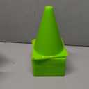 36pcs Cones 7 Inch Soccer Cones and Plastic Traffic Cones, Durable Cones for Sports Training, Ideal for Soccer, Basketball, Football, Skating, and Agility Drills Practice