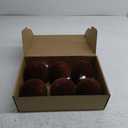 6 Pcs Christmas Velvet Balls 4 Inch Large Matte Neutral Brown Flocked Christmas Hanging Ornaments Decor Shatterproof Luxury Handmade Velvet Balls Xmas Tree Ornaments Bulb for Wedding Anniversary Party