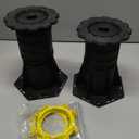 2026 Bed Support Legs, 8.3"- 13.4" Adjustable Height Bed Frame Support Legs, Bed Legs Replacement (4-Pack)