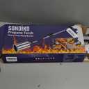 Sondiko Propane Torch Weed Burner, High Output Weed Torch Flamethrower, 30" Detachable Long Arm Heavy Duty Blow Torch For Garden, Wood, Ice, Snow, Melting(PROPANE TANK NOT INCLUDED)