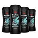 AXE Body Wash Apollo 4 Count for Long Lasting Freshness Sage & Cedarwood Men's Body Wash with Odor-Busting Prebiotics 16 oz