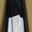 SPACEKEEPER Slim Rolling Storage Cart 4 Tier Bathroom Organizer Cart Mobile Shelving Unit Slide Out Utility Cart for Kitchen, Bthroom, Makeup, Craft, Laundry Narrow Places, Black