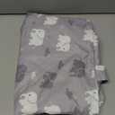 TANOFAR Car Seat Cover Baby, Carseat Covers Baby Boy Girl, Peekaboo Opening Infant Car Seat Cover for Winter, Warm & Cozy, Grey Elephant