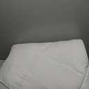 Dual Layer 4 Inch Memory Foam Mattress Topper Full Size - 2 Inch Cooling Gel Memory Foam Plus 2 Inch Pillow Top Thick Mattress Pad - Pressure-Relieving Comfort (White (Medium Support))