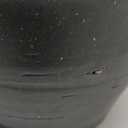 Hobby Lobby Black Ceramic Vase with Handles, Matte Black, 10.13" H x 9" W, Rustic Design, Decorative Vase for Faux Florals, Home and Office Decor